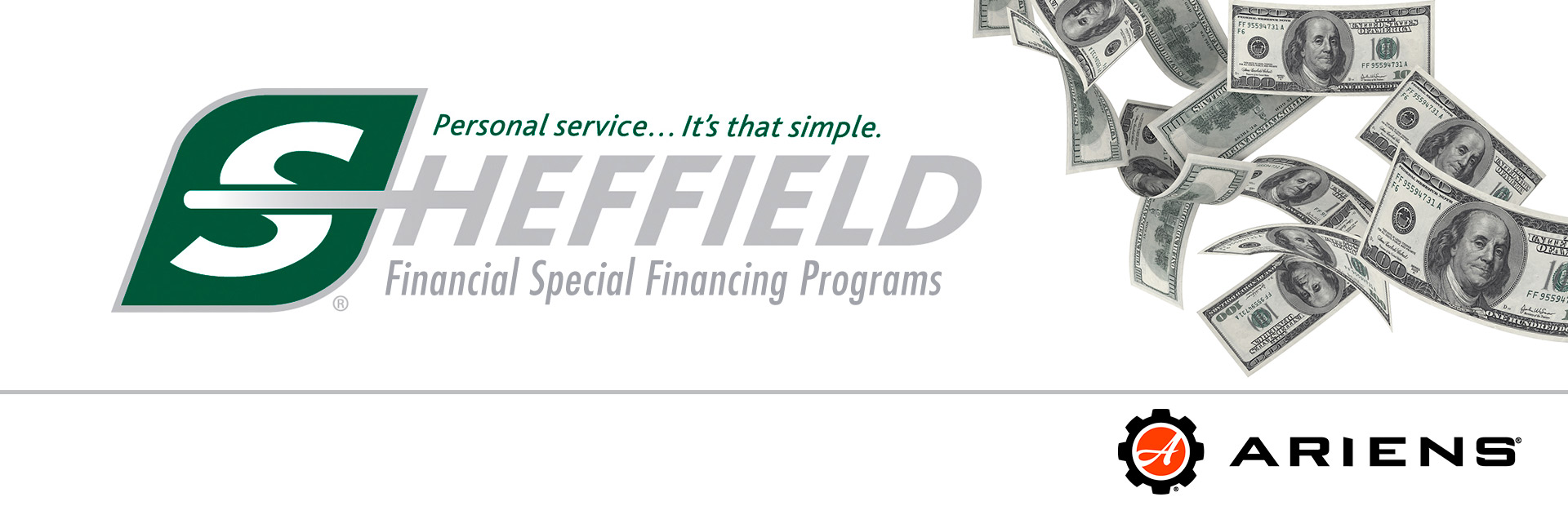 Ariens: Sheffield Financing